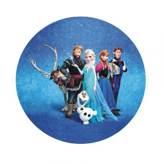 Ēdama bilde "Frozen", Ø 18 cm