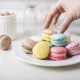 Prancūziškų macarons kepimo kilimėlis, 30 vnt. sausainių