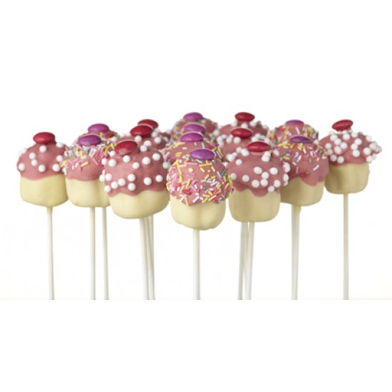 Pagaliukai cake pops, čiulpinukams, sausainiams, 100 vnt., 15,0 cm