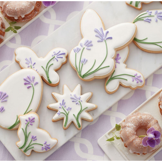 Royal Icing - baltas cukrinio glajaus mišinys sausainių dengimui, 173 g