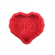 Forma ar nospiedumu "Heart LOVE", 5,0 cm